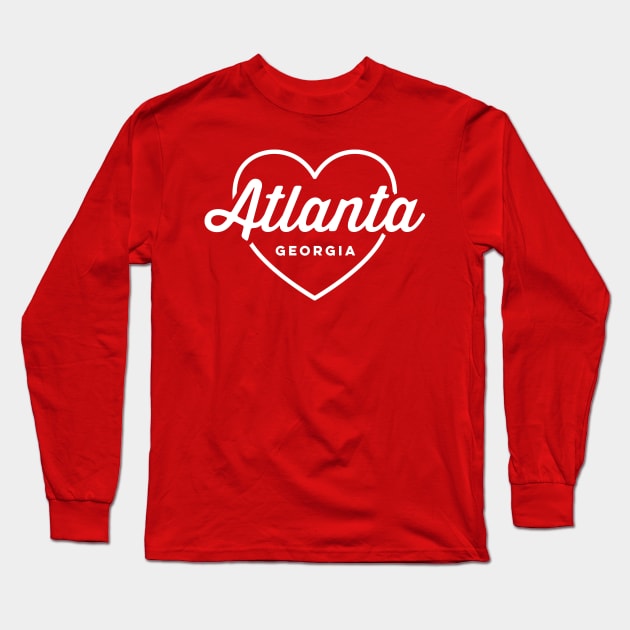 Atlanta Georgia Love Long Sleeve T-Shirt by DetourShirts